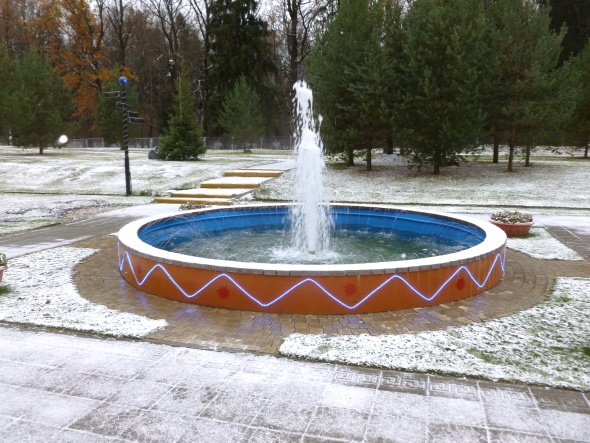 Winteranfang in Russland